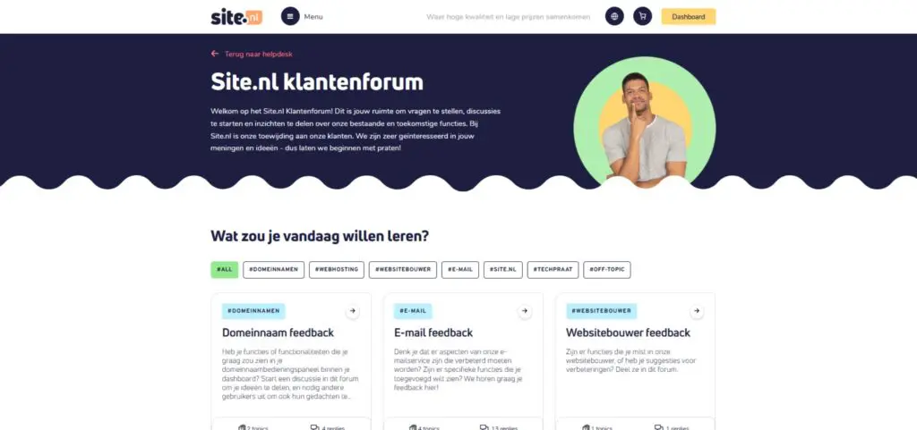site.nl klantenforum