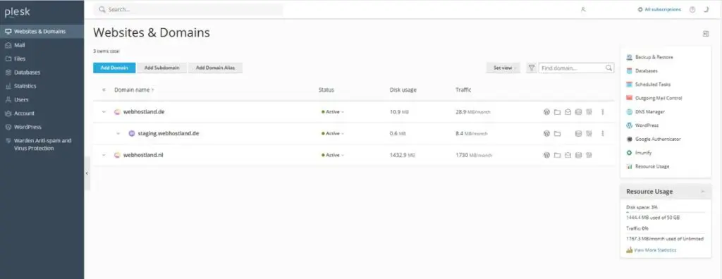 cloud86 multidomein